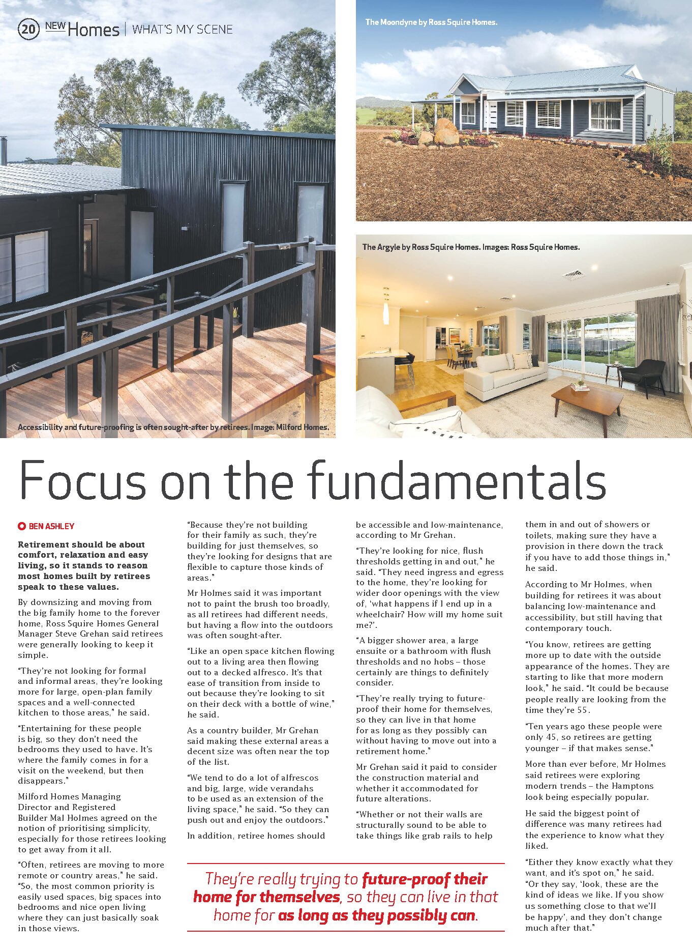 Focus on the fundamentals